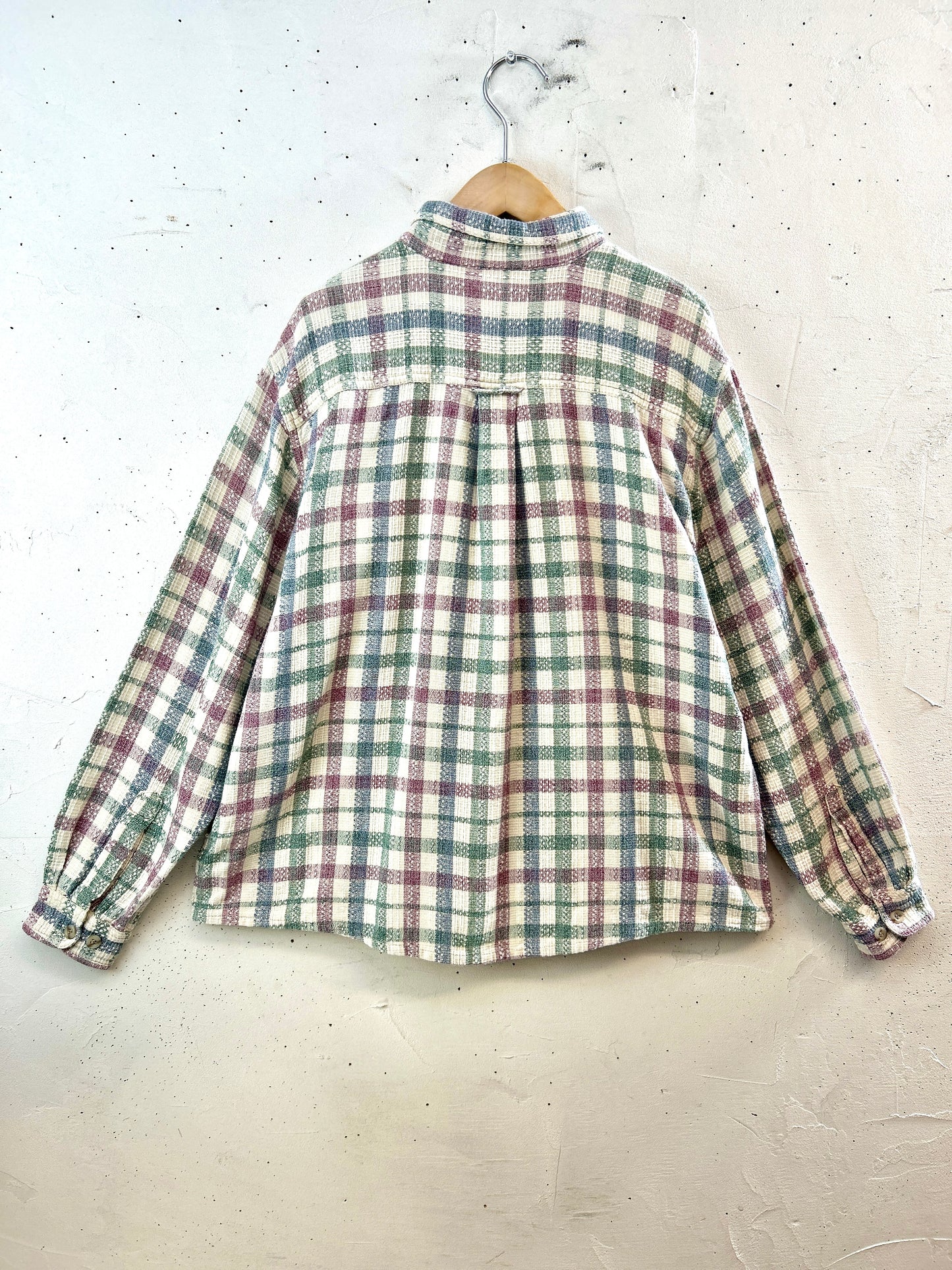 Vintage Plaid Shirt  [J30590]