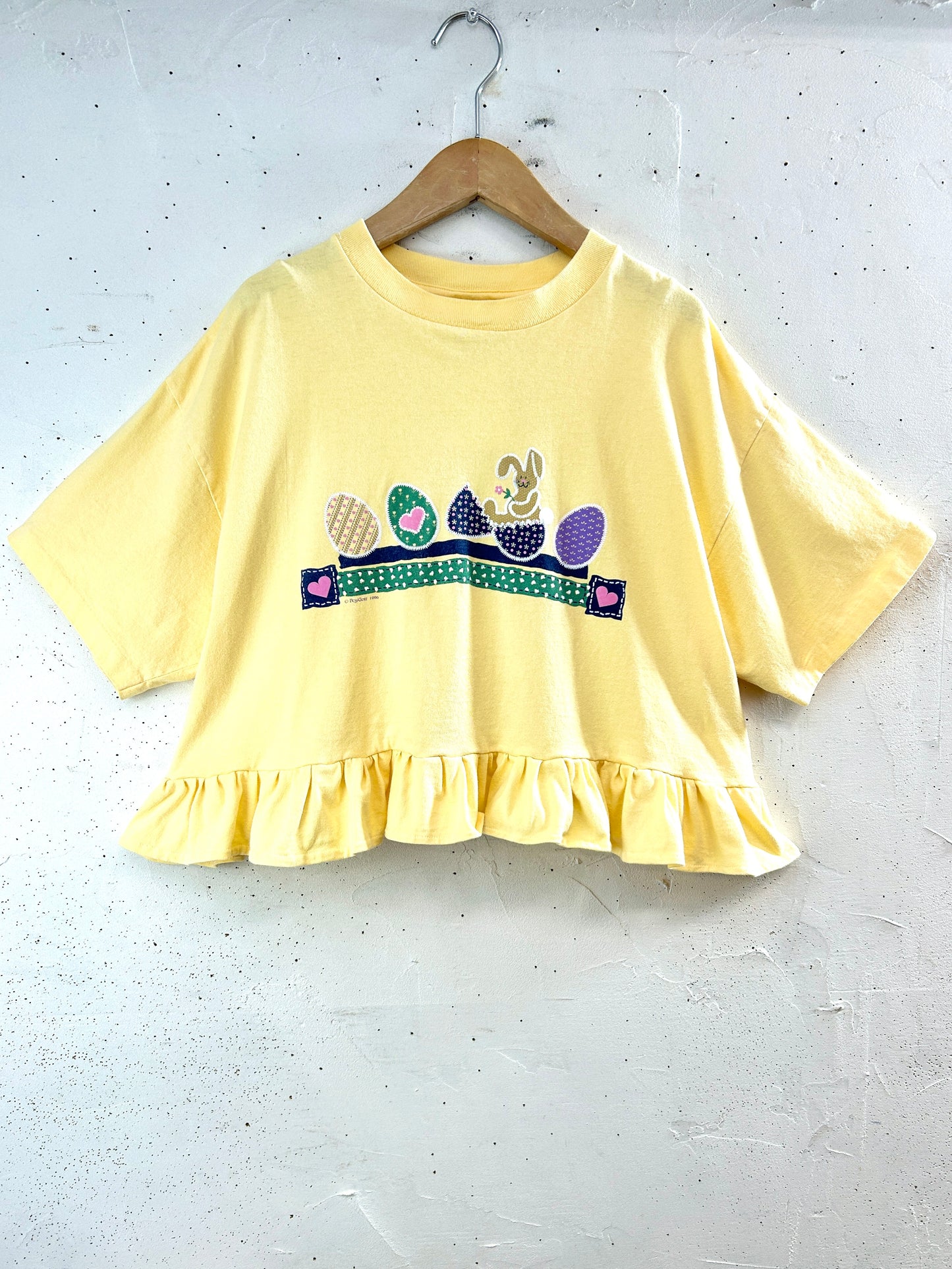 Vintage T Shirt 〜Funny dot CRAZY〜 [F32751]