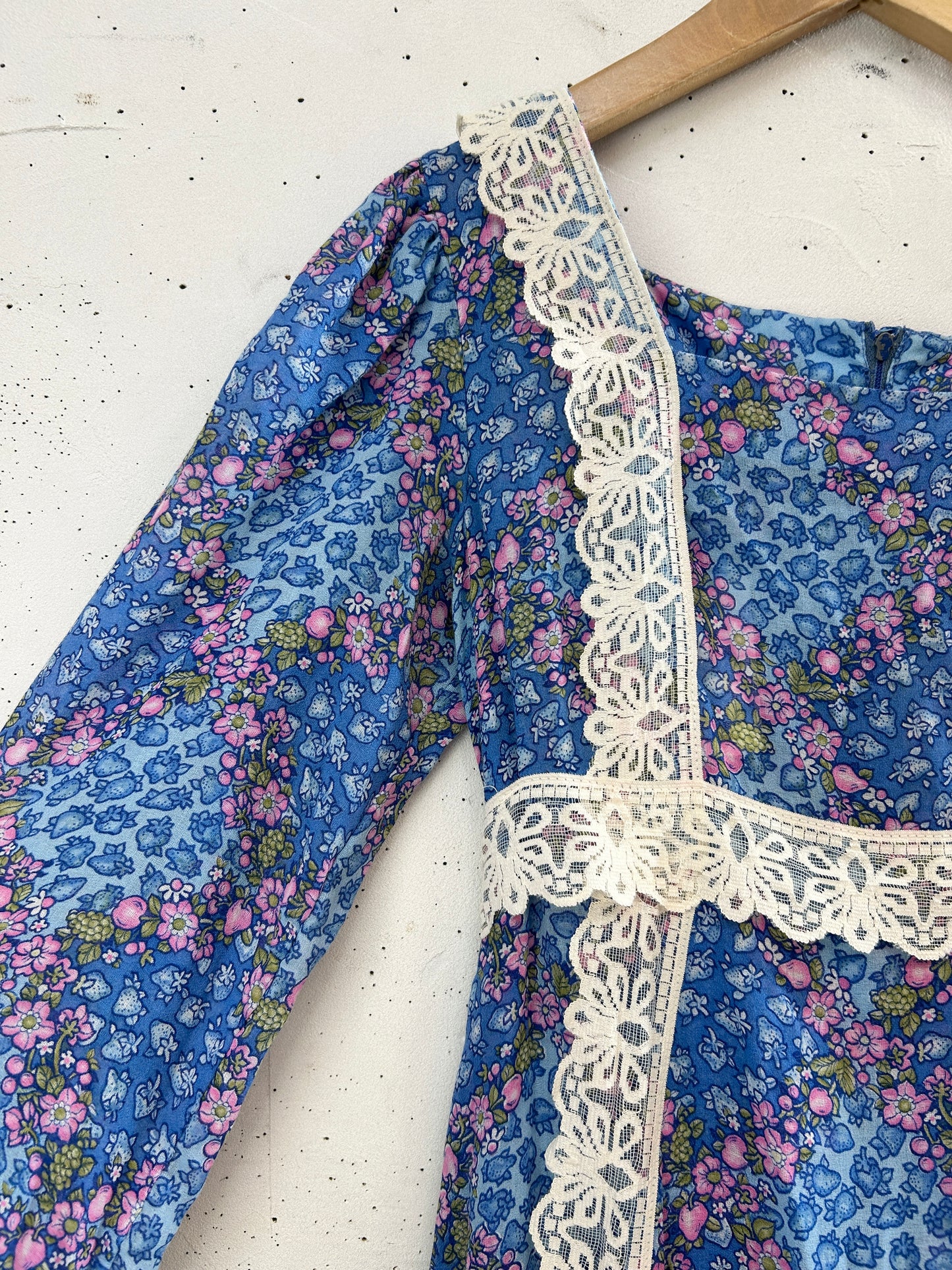 '70s Vintage Dress Berry Berry Berry [G33179]