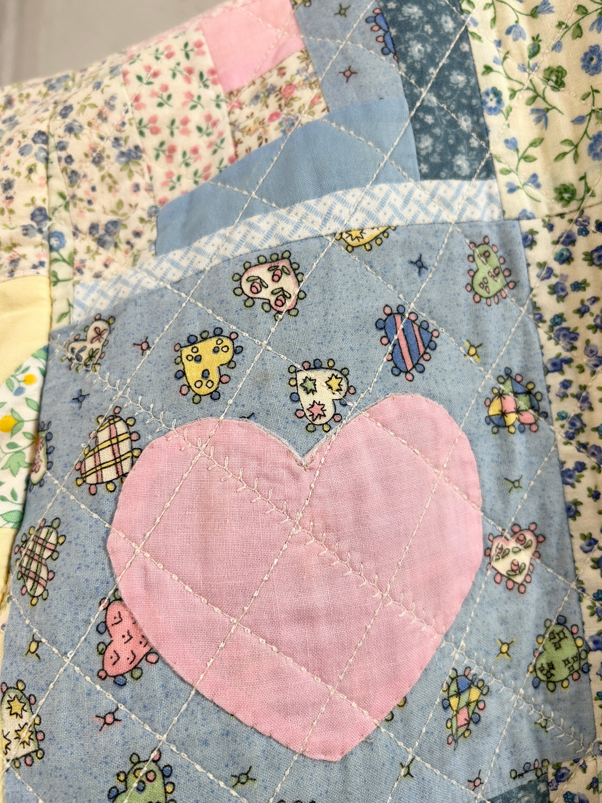 Vintage Quilt Jacket  [I33918]