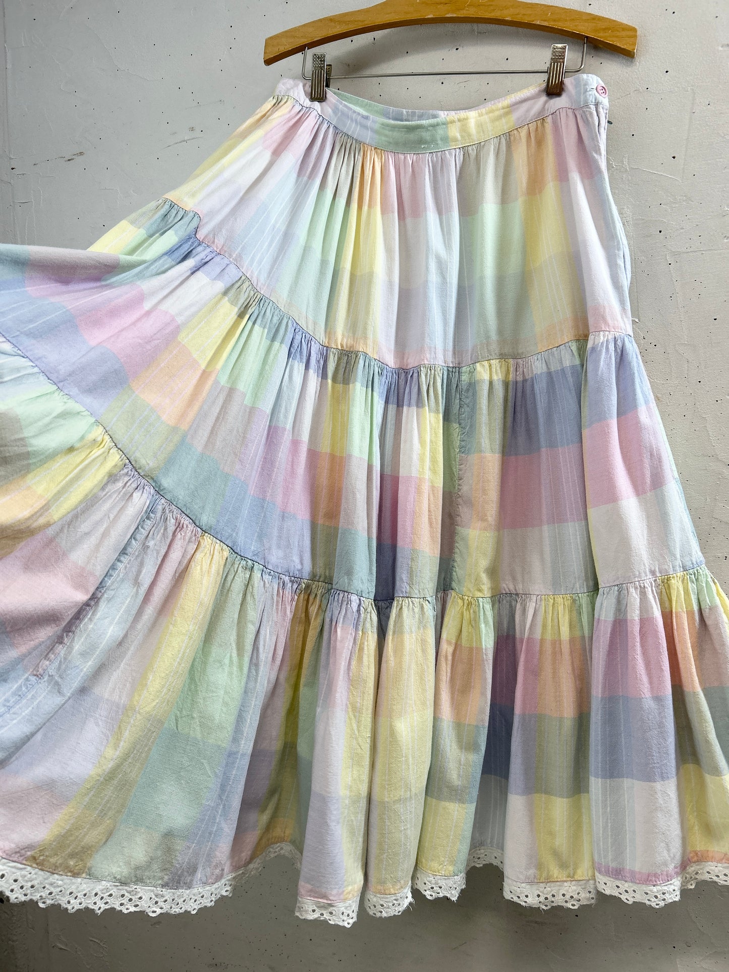 Vintage Check Skirt [B31496]