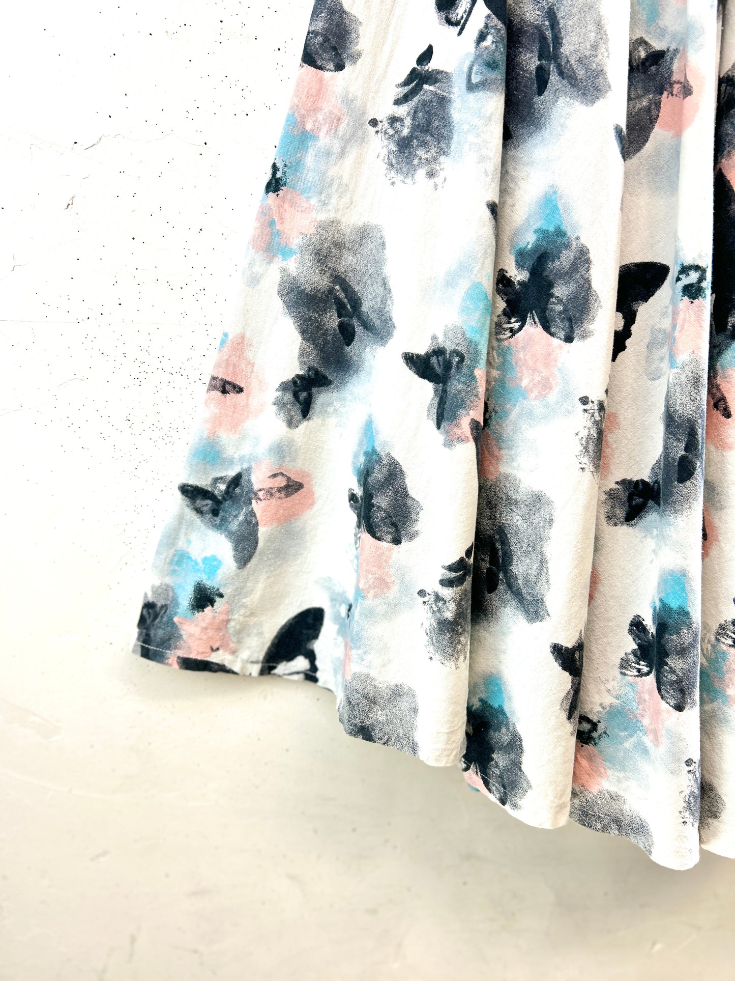 Vintage Hand-printed Skirt [K30792]