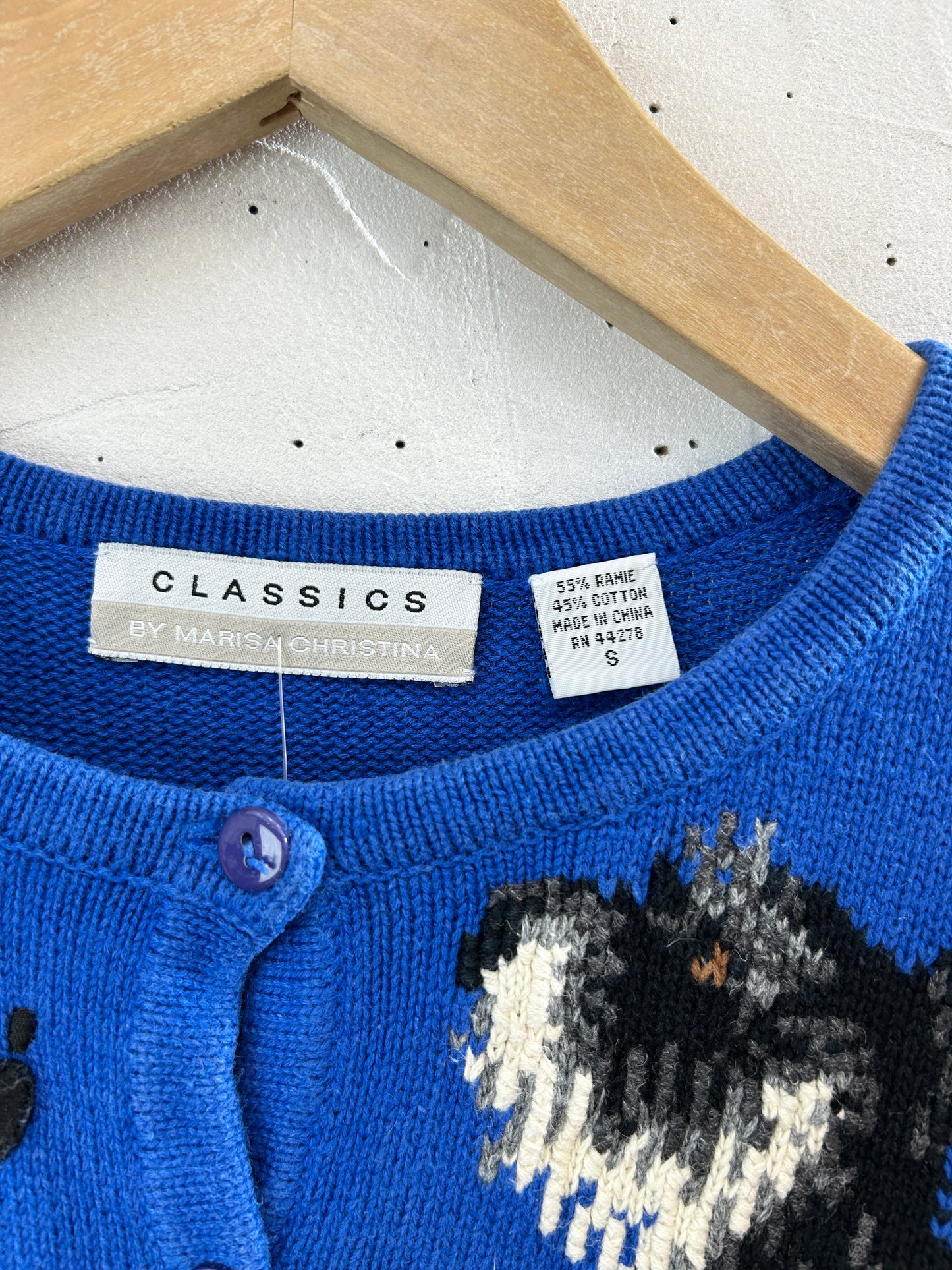Vintage Cotton Knit Cardigan [H33612]