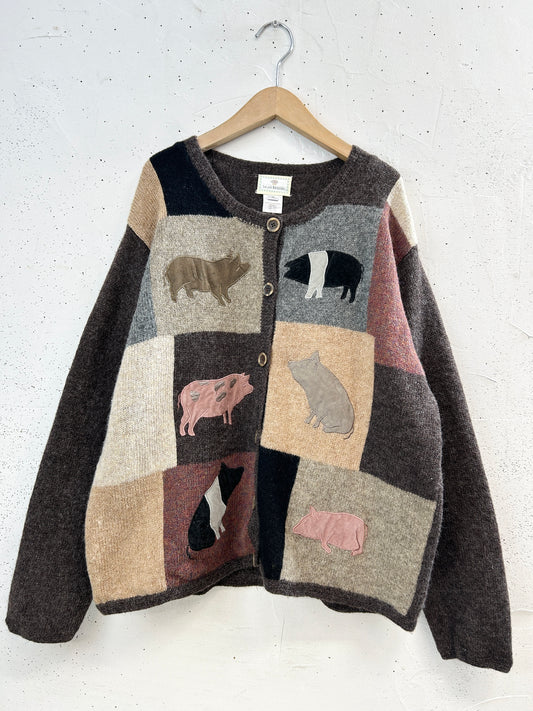 Vintage Knit Cardigan 〜Susan Bristol〜 [I33943]