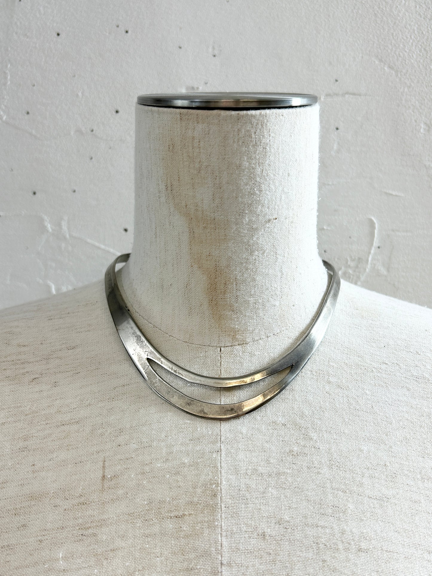 Vintage 925Silver Choker MADE IN MEXICO [I30216]