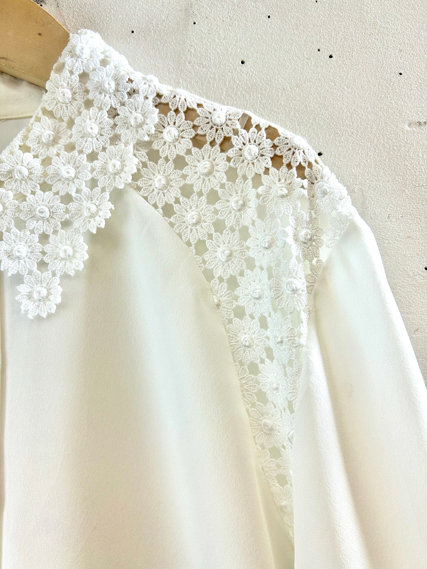 Vintage White Blouse  [H30966]