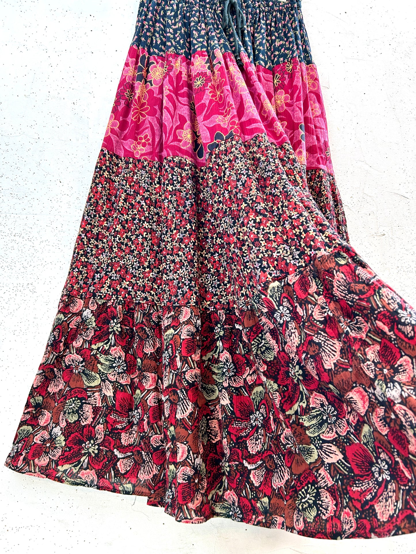 Vintage Tired Skirt [E32278]
