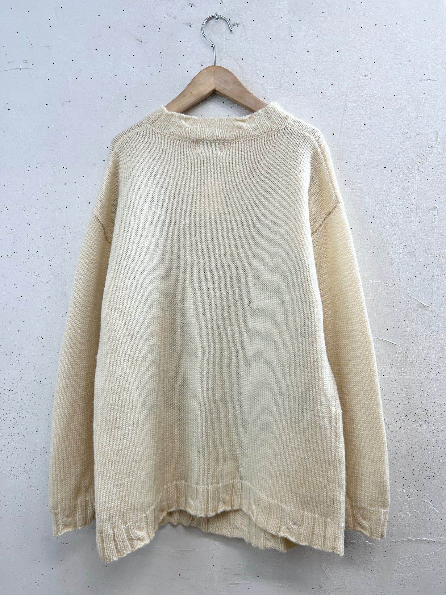 Vintage Knit Sweater 〜Villeger〜 [L31125]