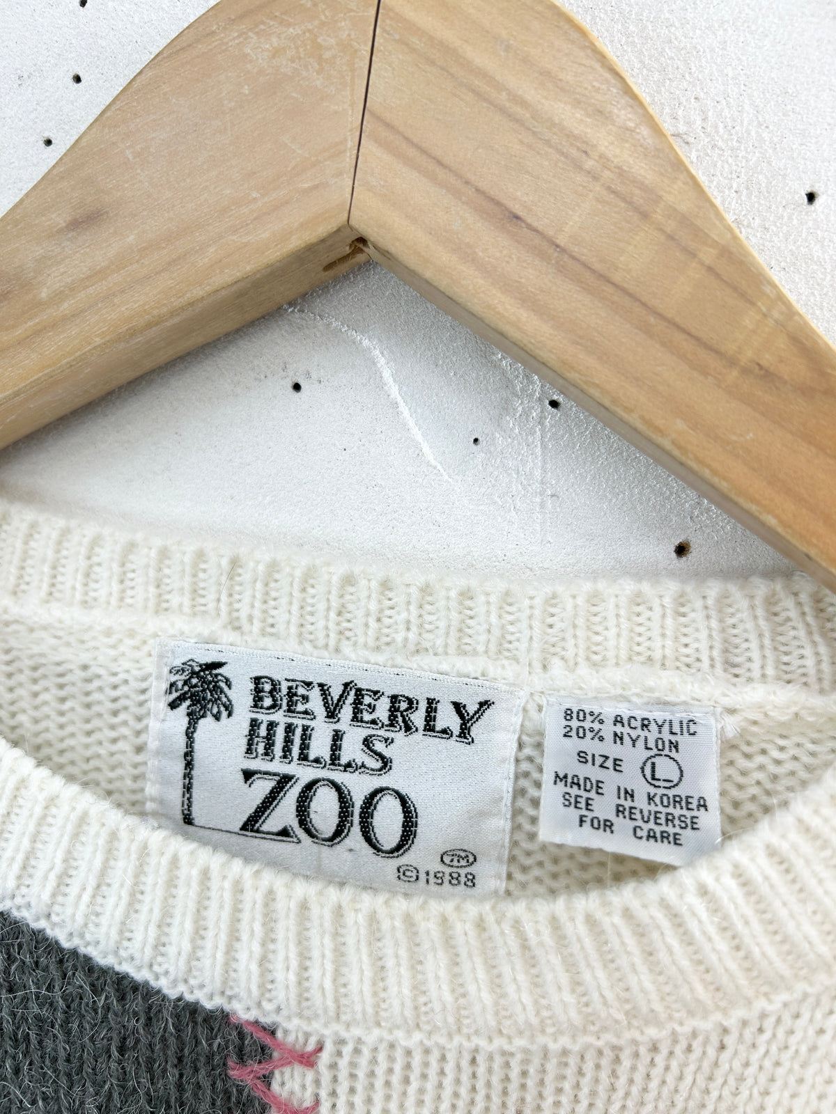 Vintage Knit Sweater [J34222]