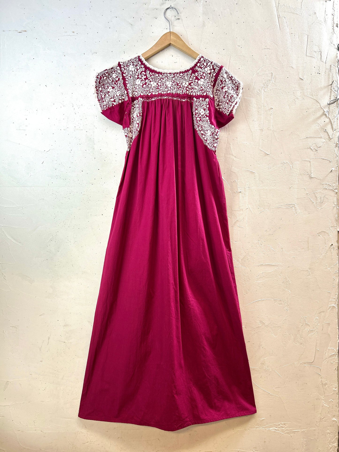 Vintage San Antonino Embroidery Dress MADE IN MEXICO [H30816]