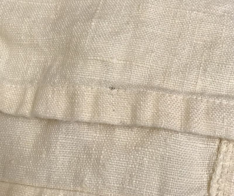 Vintage Linen Dress MADE IN USA[G24524]