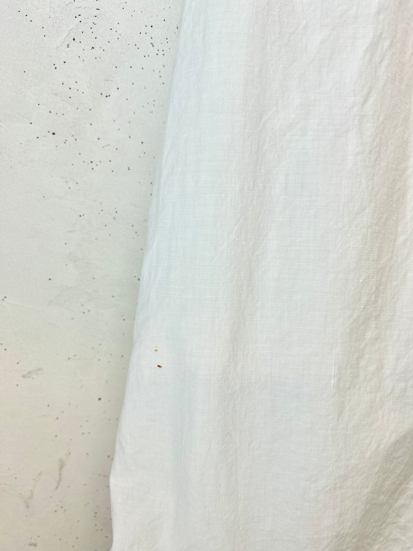 ’50s Vintage White Work Coat  [J30609]