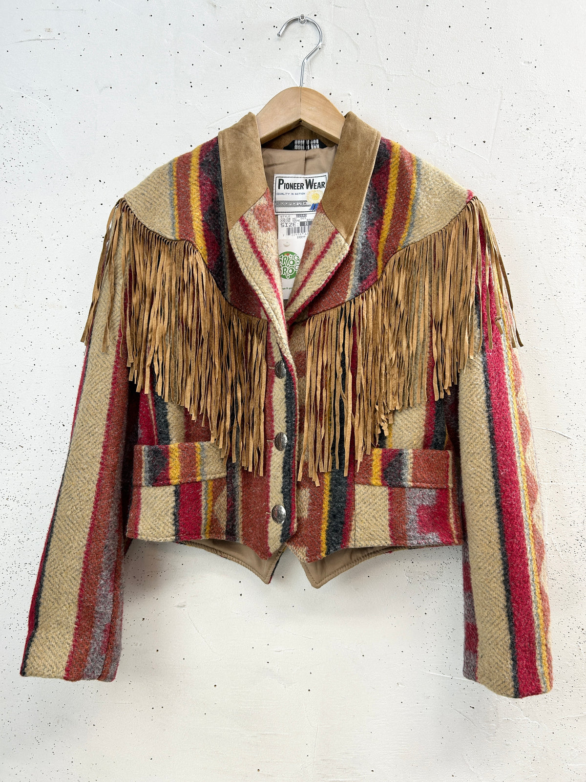 Vintage Fringe Jacket 〜Pioneer Wear〜 [I33941]