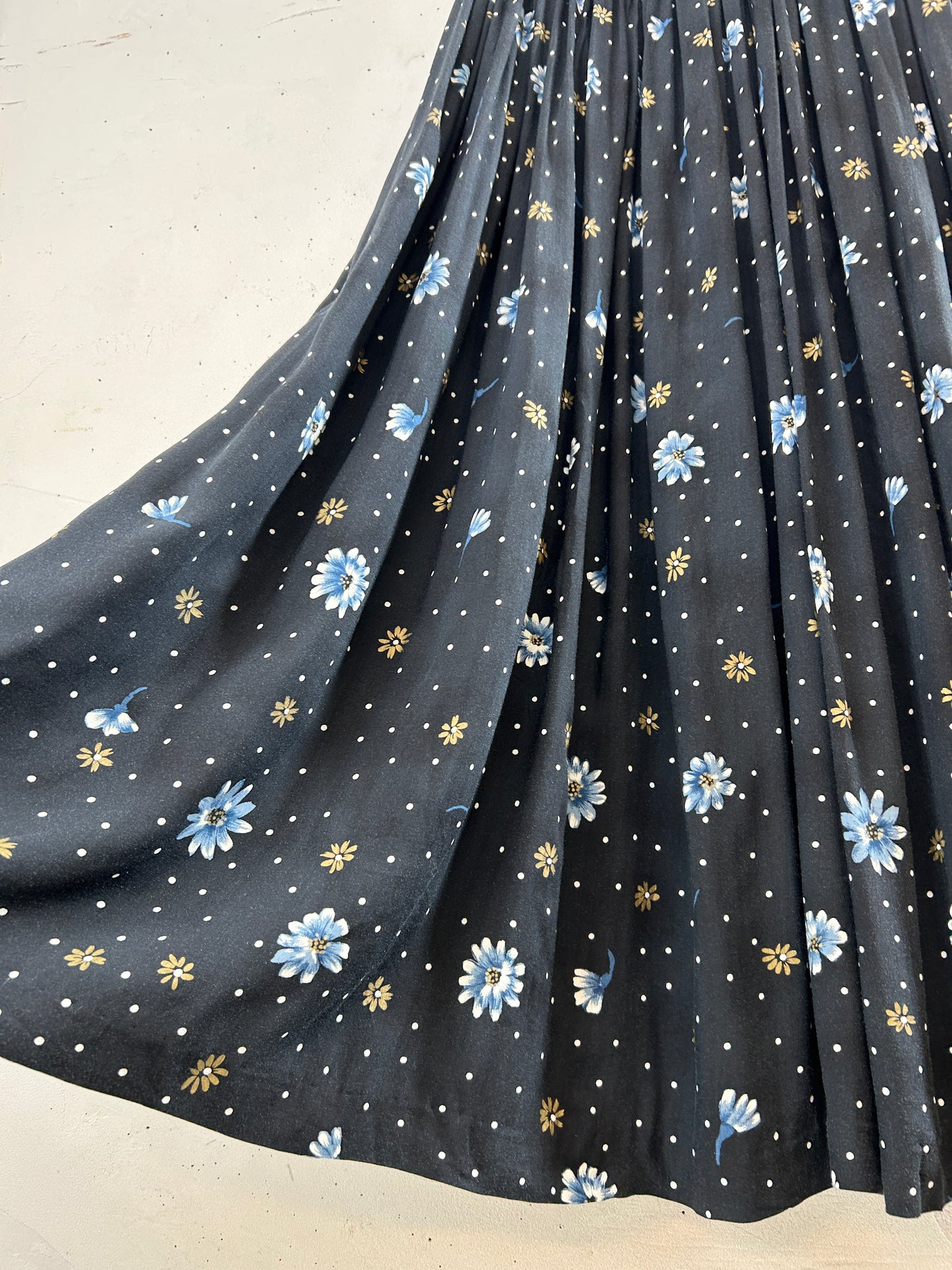Vintage  Flower Skirt [H30884]