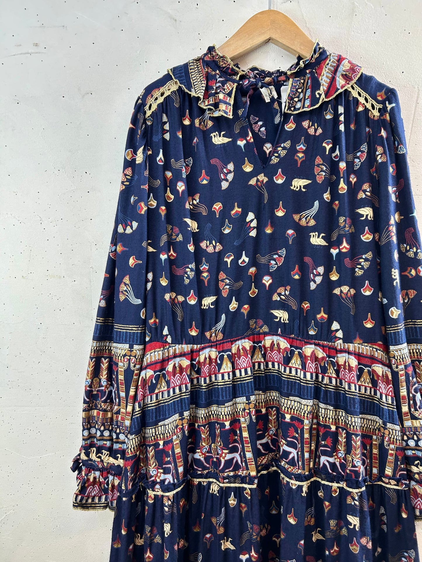 Vintage Tiered Dress [G30661]