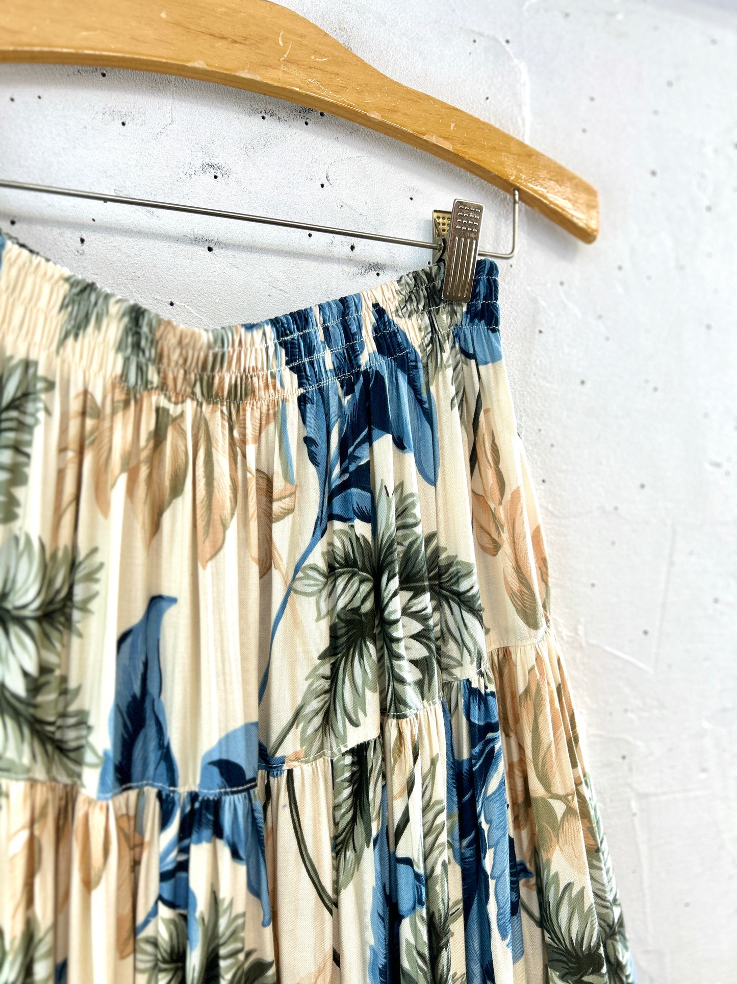 Vintage Tiered Skirt MADE IN GUATEMALA [B31531]