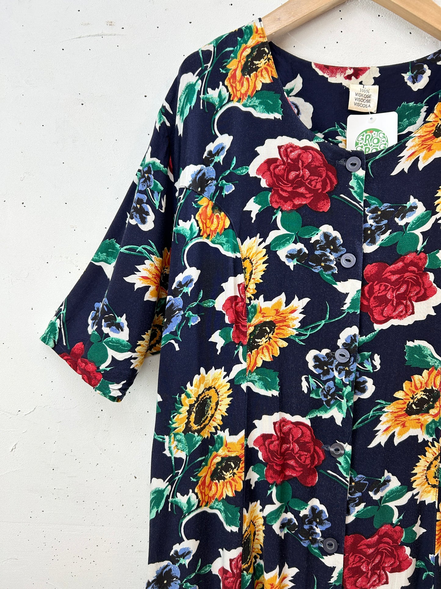 Vintage Flower Dress [H30805]