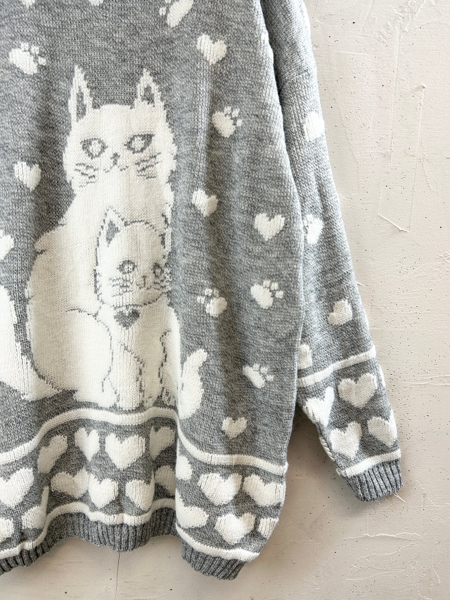 Vintage Knit Sweater [J30439]