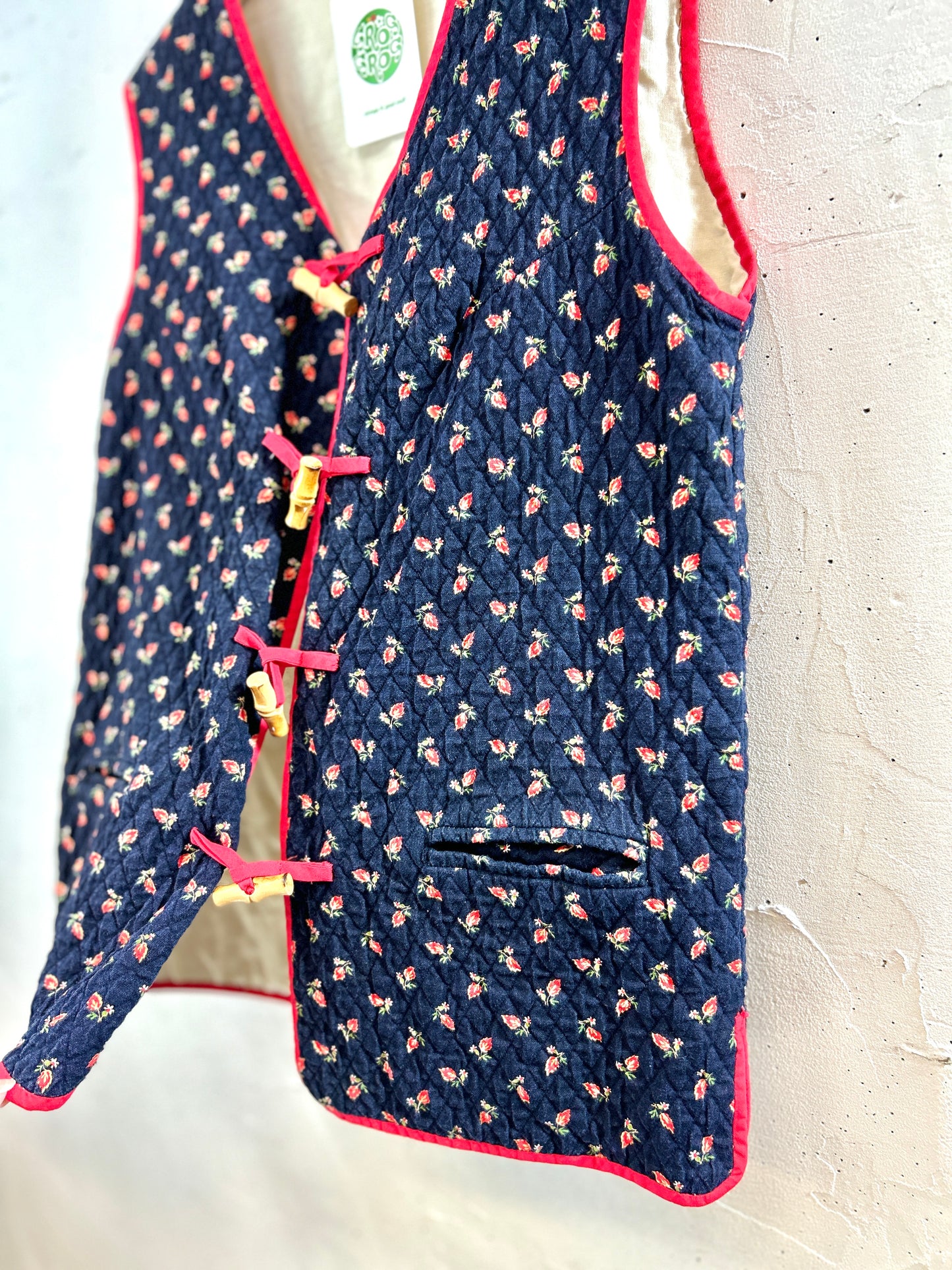 Vintage Quilting Vest [I30360]