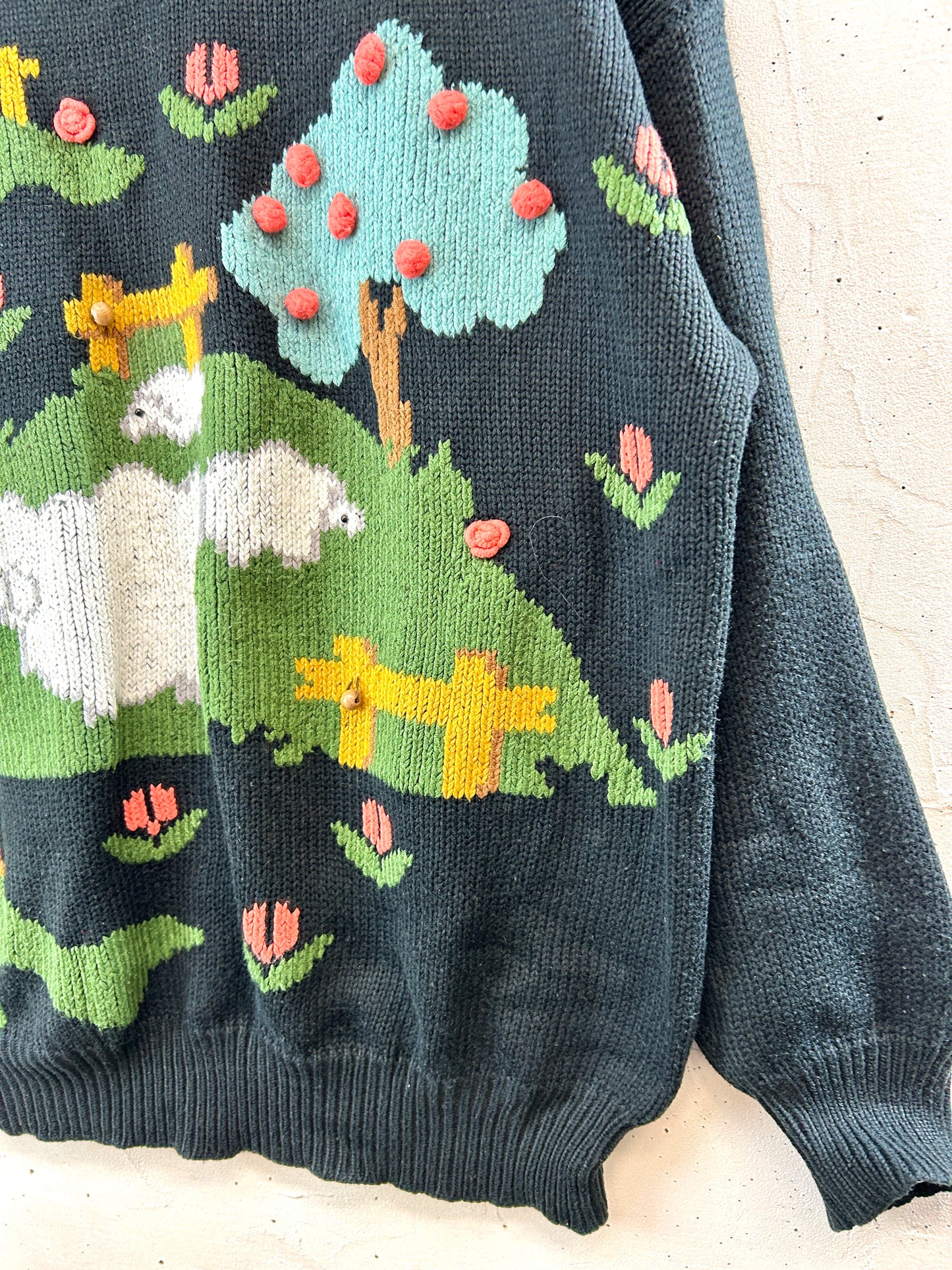 Vintage Knit Sweater [K30848]