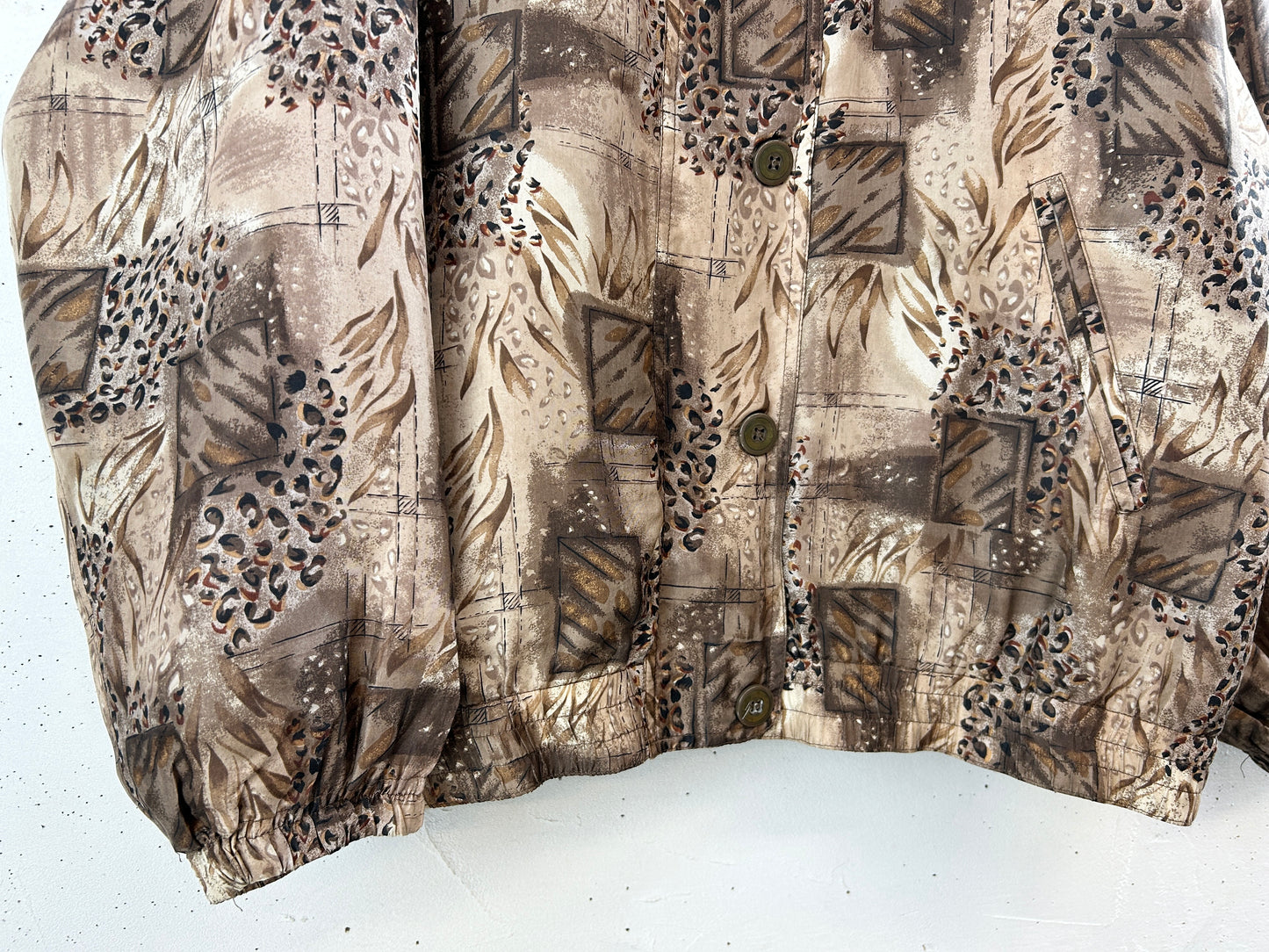Vintage Silk Blouson [J30448]