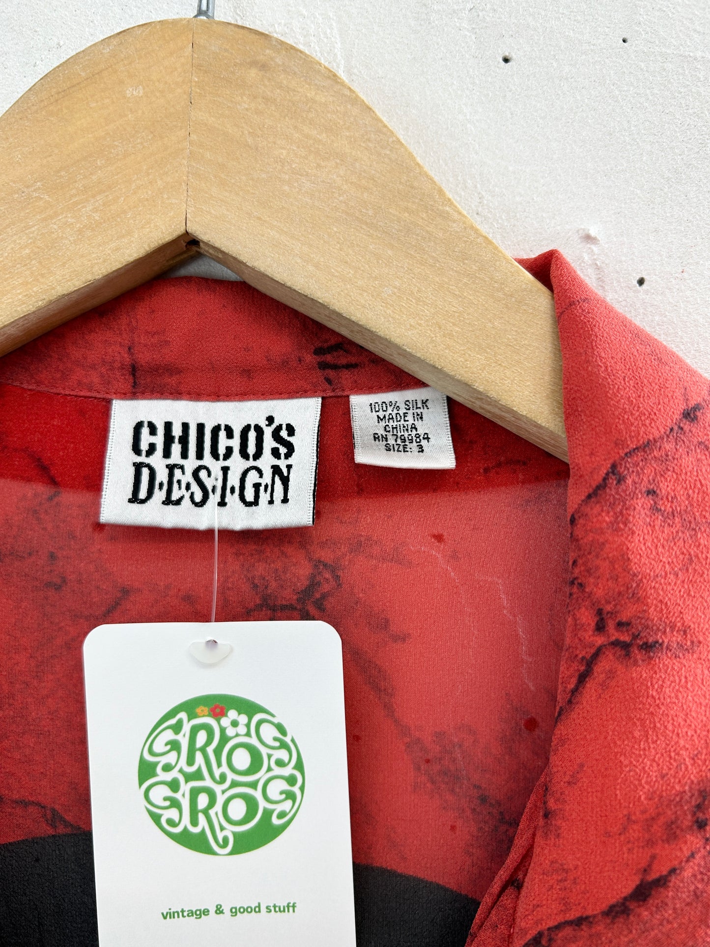 Vintage Shirt 〜Chico's〜 [E32477]