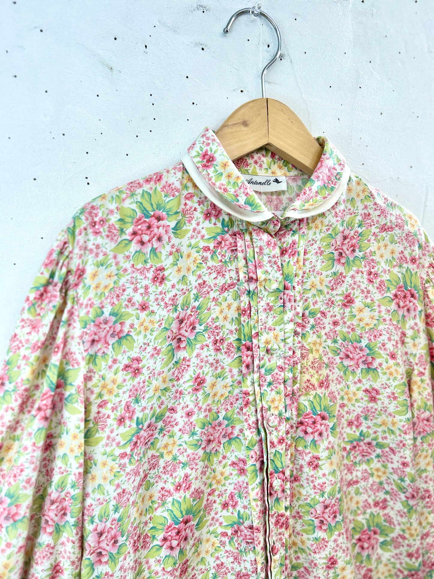 Vintage Flower Blouse [L31138]
