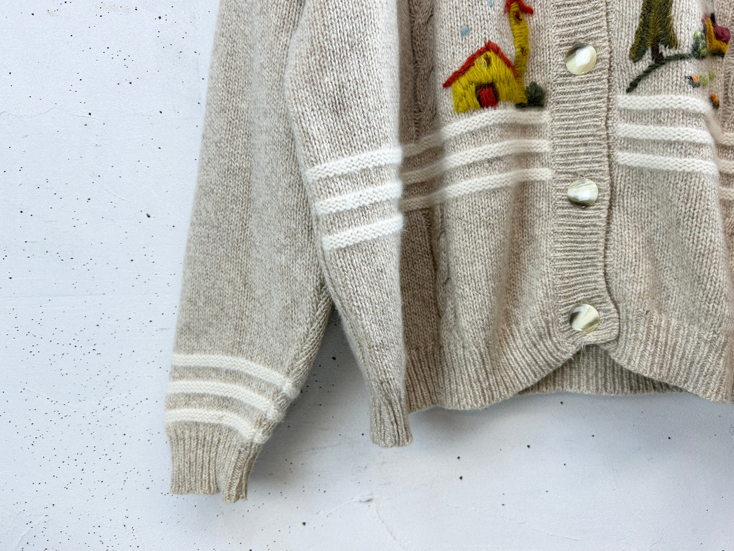 Vintage Knit Cardigan [J30425]