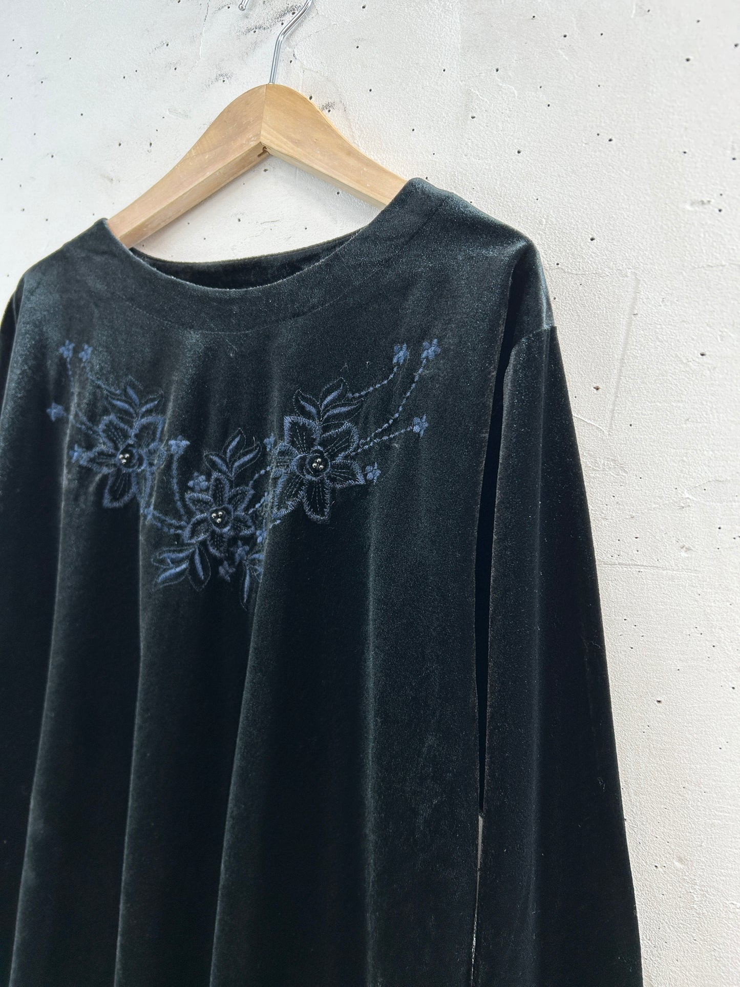 Vintage Velour Tops [L31098]