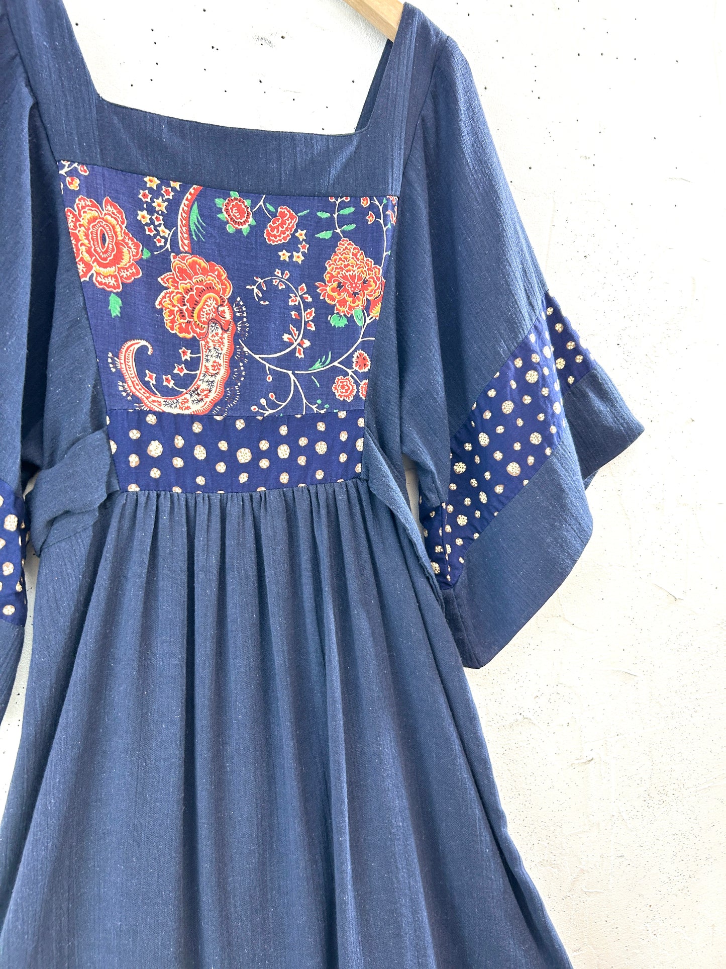 '70s Vintage Dress SAN FRANCISCO [F32846]