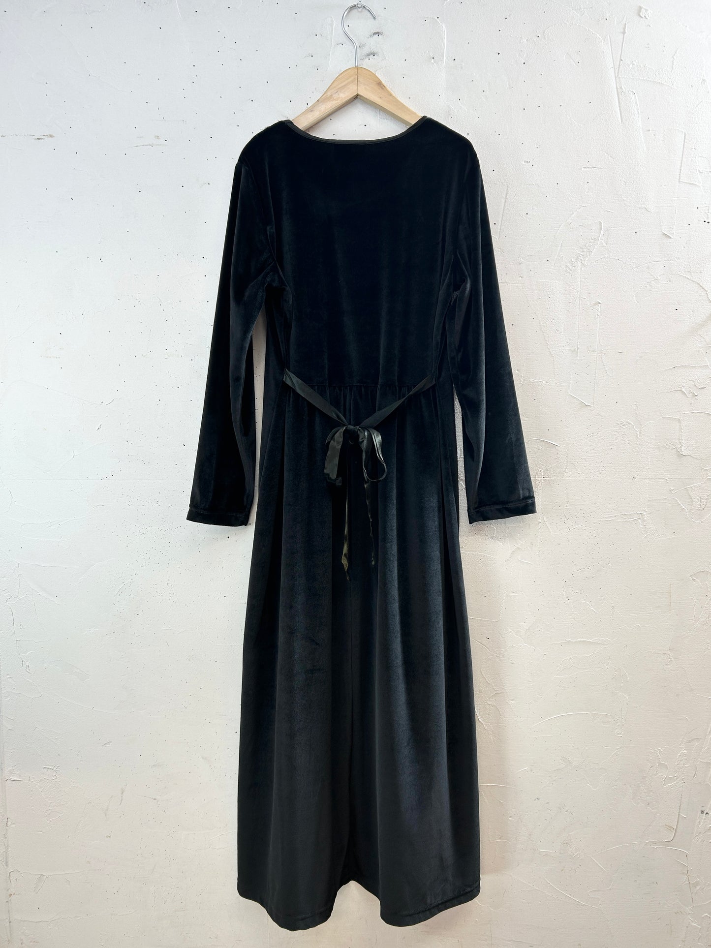Vintage Velour Dress 〜MADE IN USA〜 [J30582]