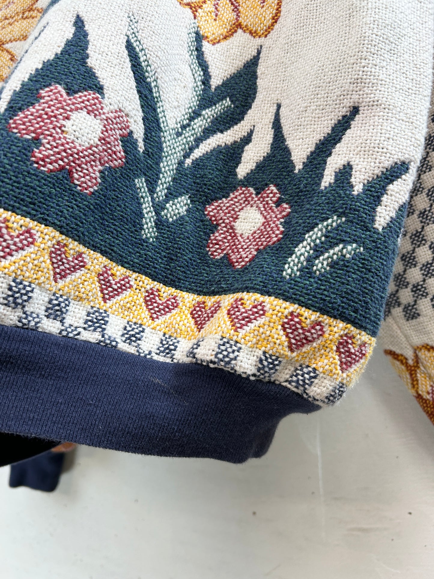 Vintage Rug Tops 〜SUGAR STREET WEAVERS〜 MADE IN USA [A31238]