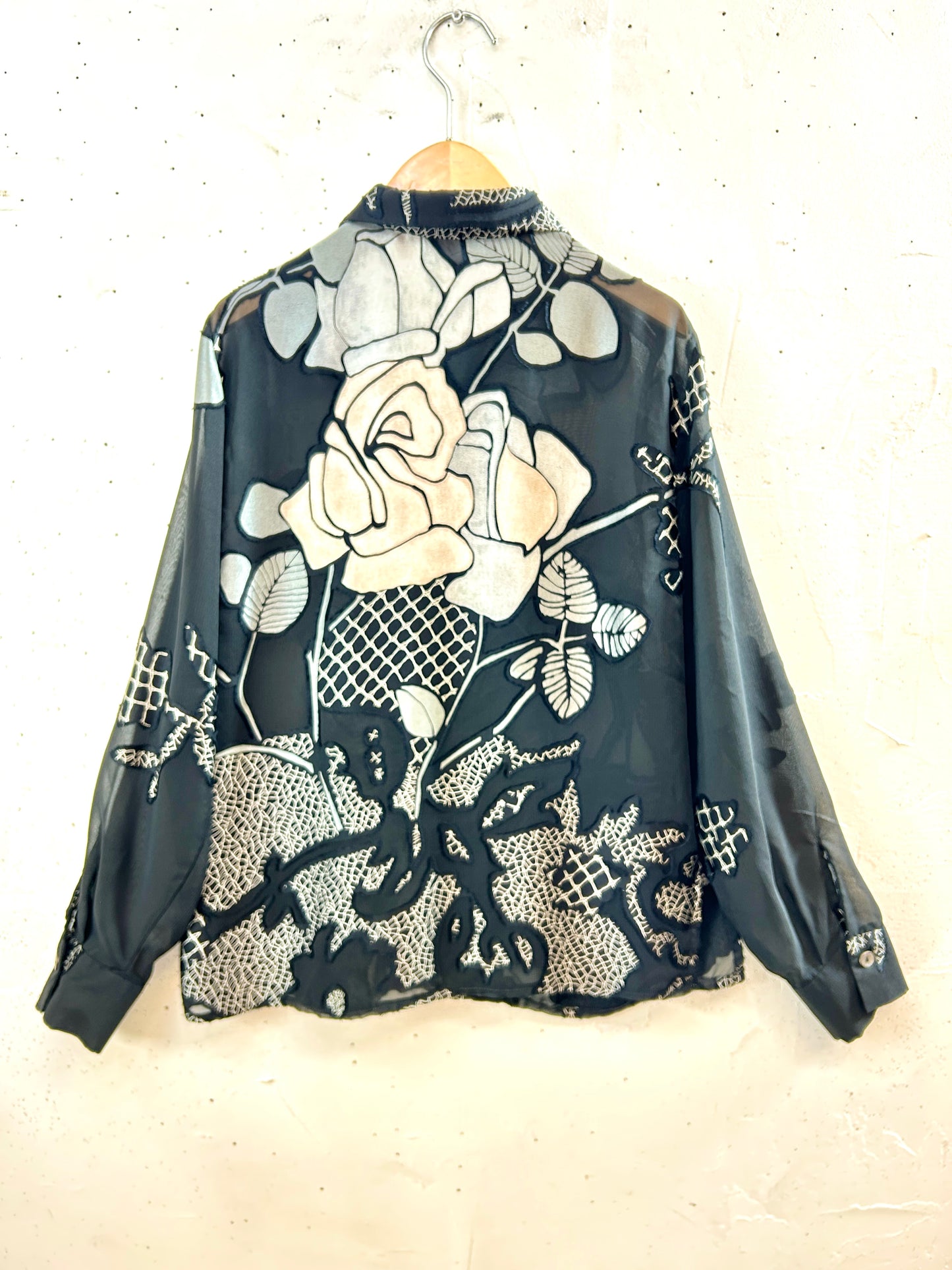 Vintage Sheer Blouse [I30369]