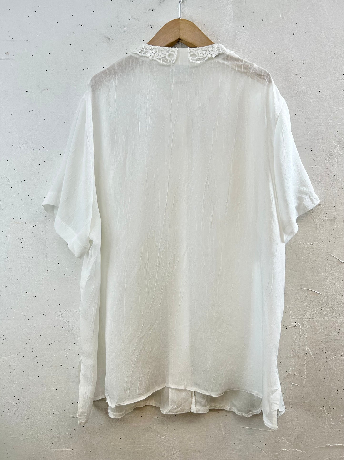 Vintage White Blouse [G30769]