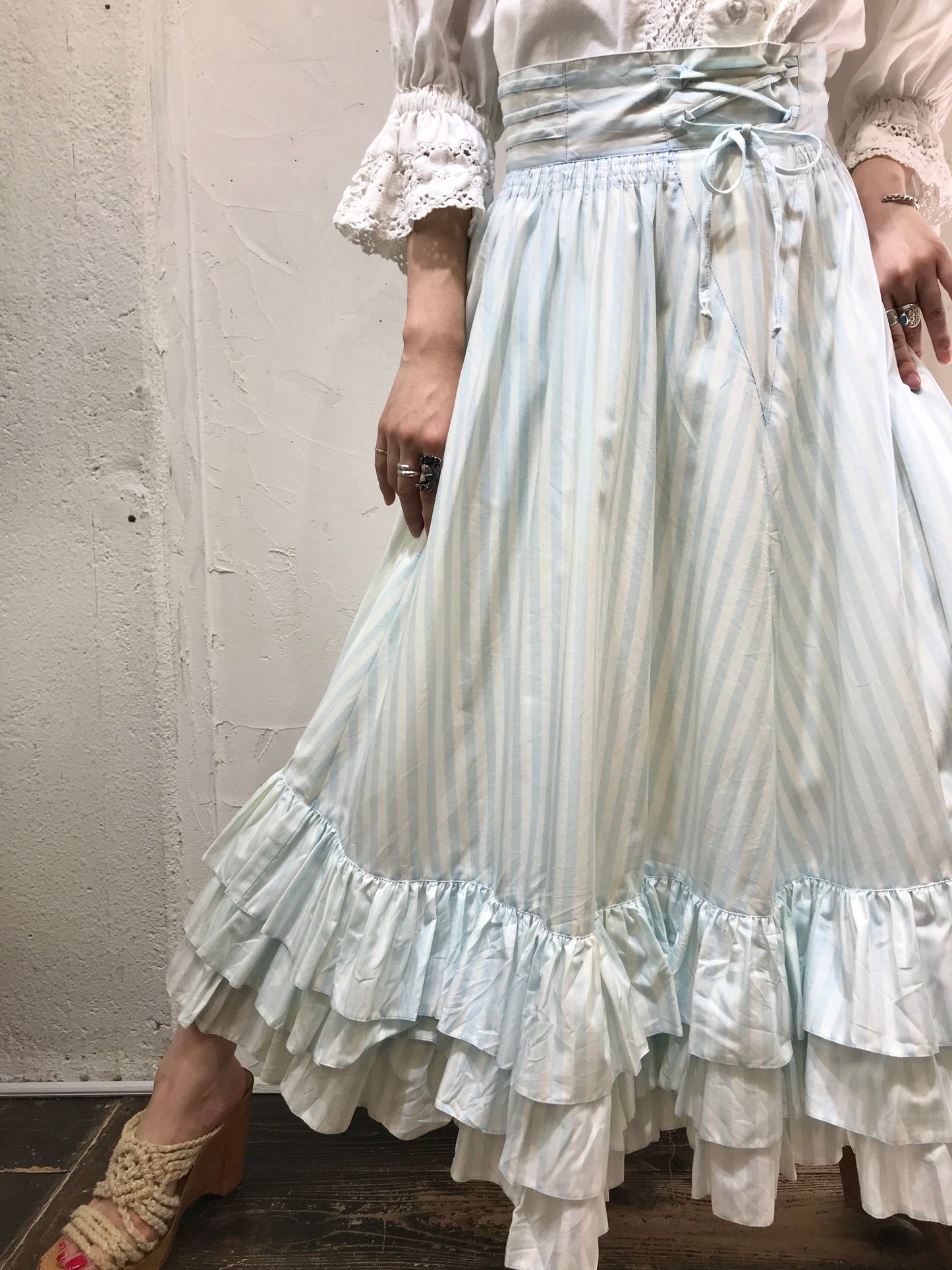 Vintage Stripe Skirt [G24600]