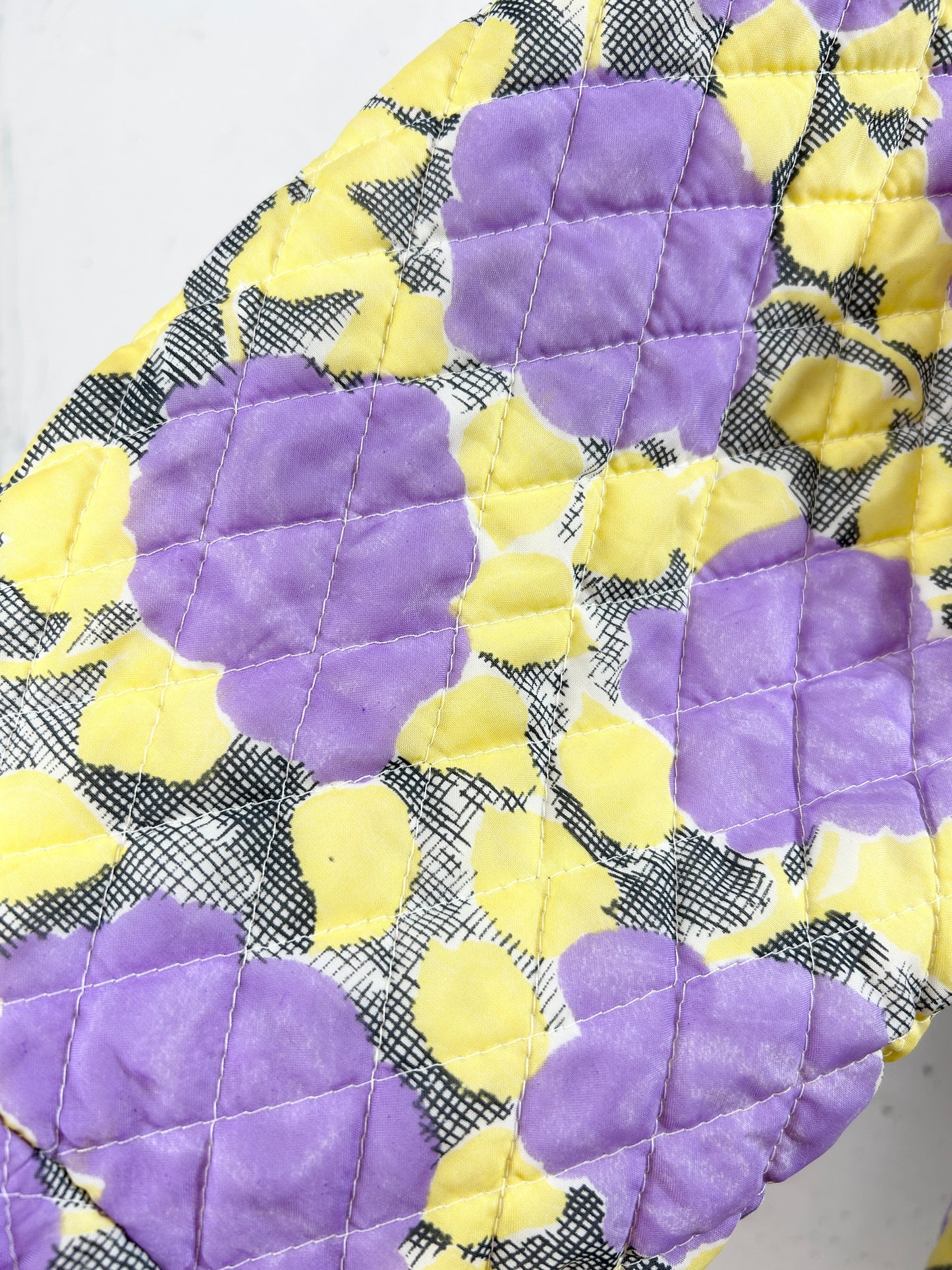 ’60s Vintage Quilting Gown [I30304]