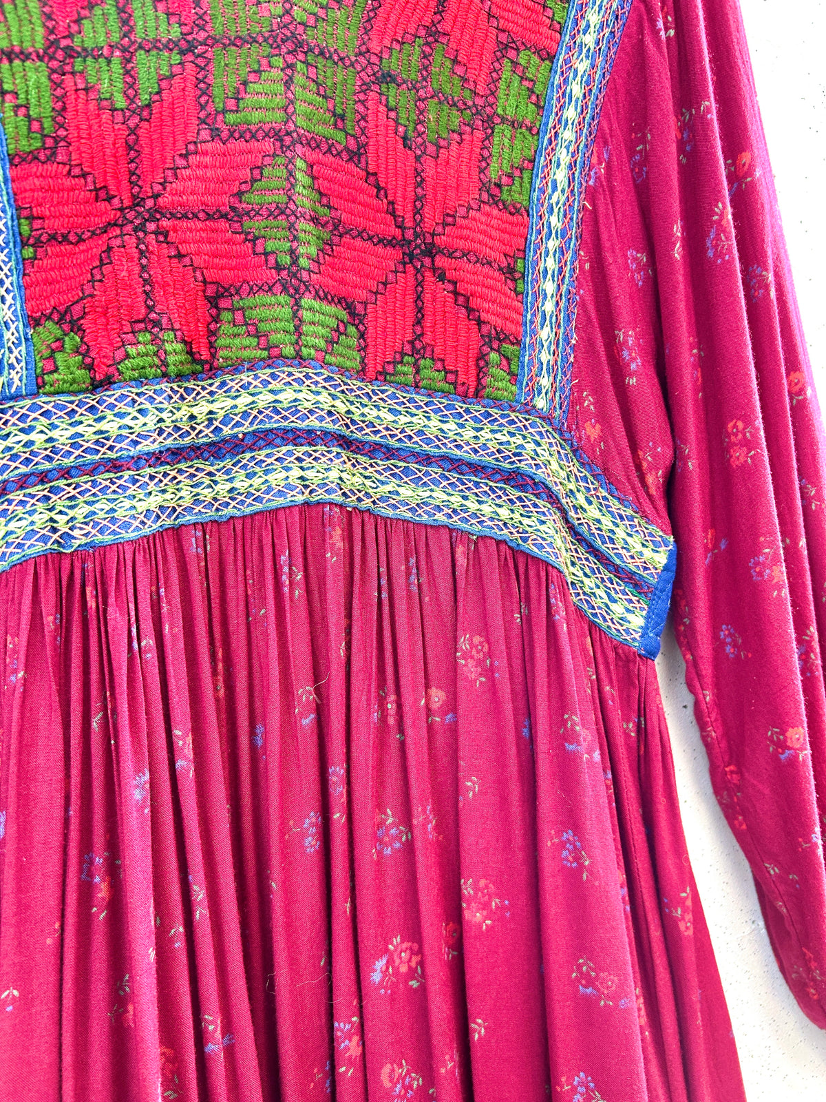 ’70s Vintage Afghanistan Dress [I33920]