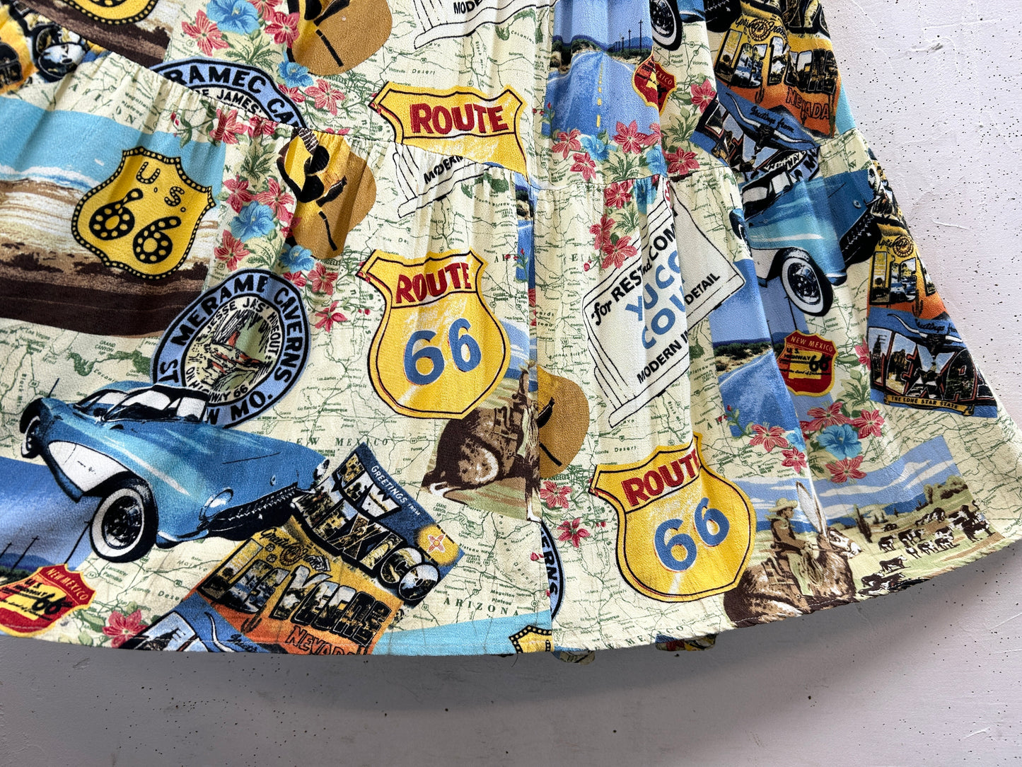 Vintage Tired Skirt [B31493]