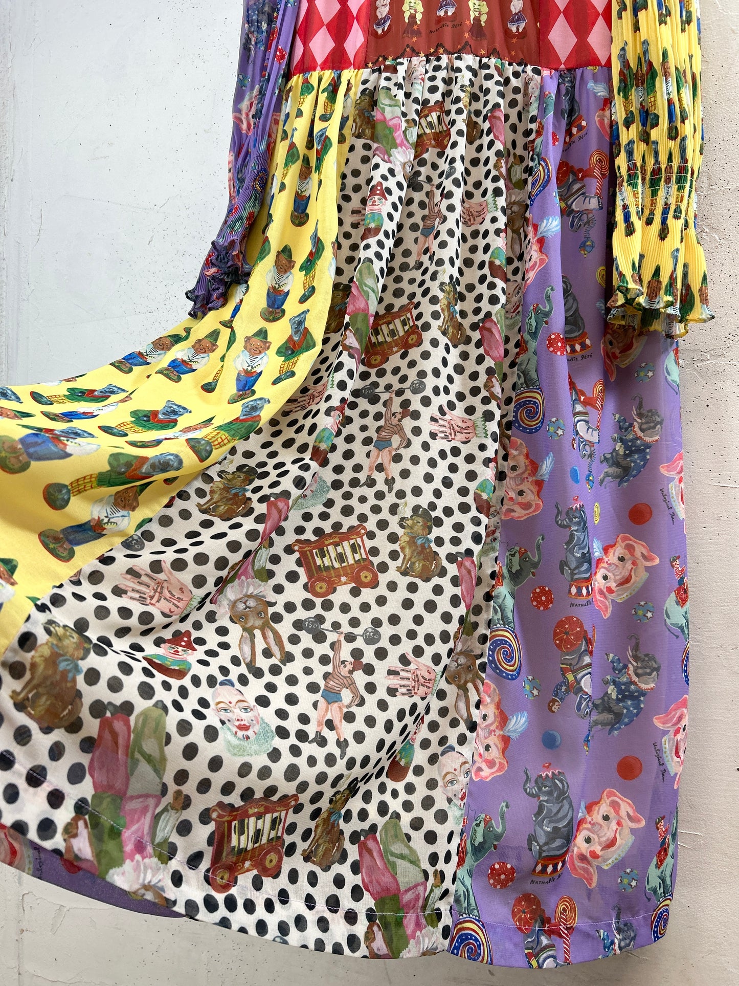 Vintage Dress 〜Nathalie Lete×UNLOGICAL POEM〜 [F32804]
