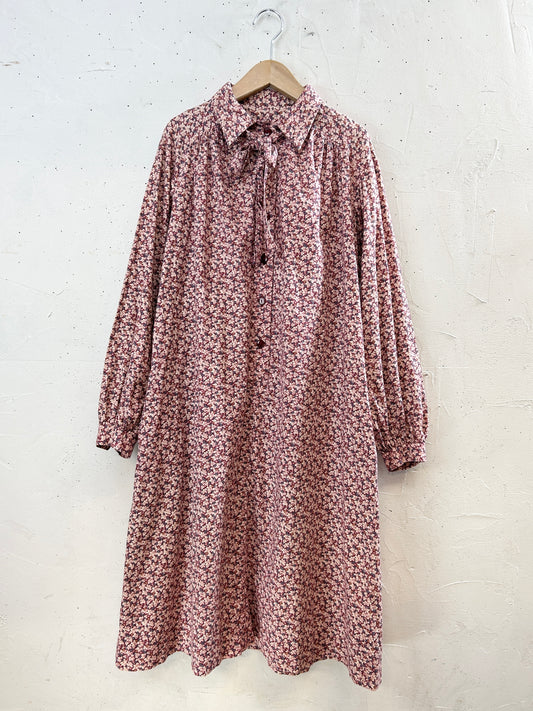 Vintage Flower Dress [H30913]