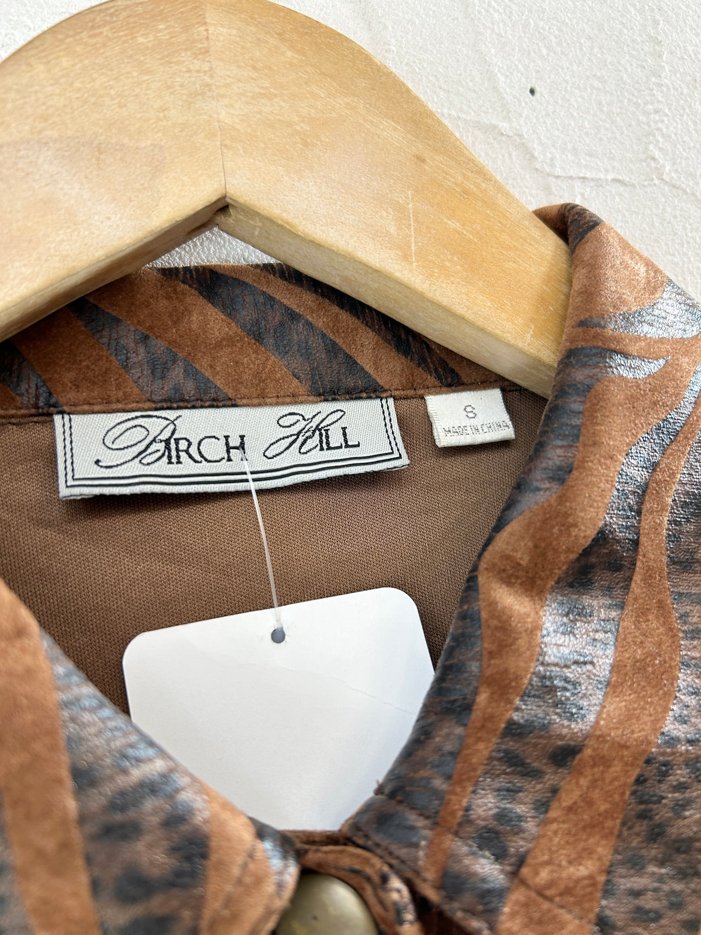 Vintage Eco Leather Jacket [I3107]