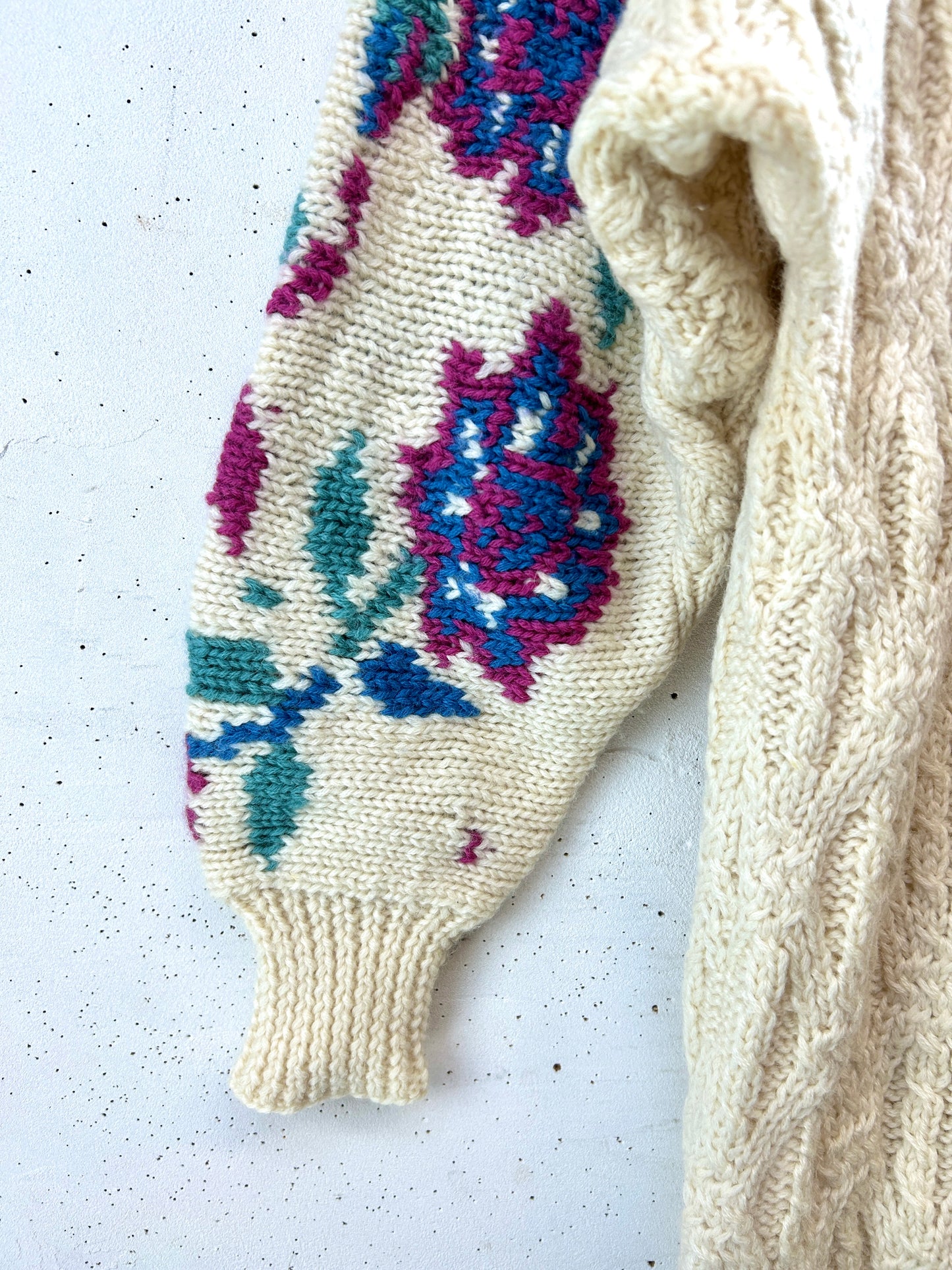 Vintage Knit Sweater [K30686]