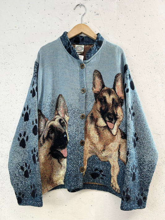Vintage Rug Jacket 〜SUGAR STREET WEAVERS〜 MADE IN AMERICA [I33998]