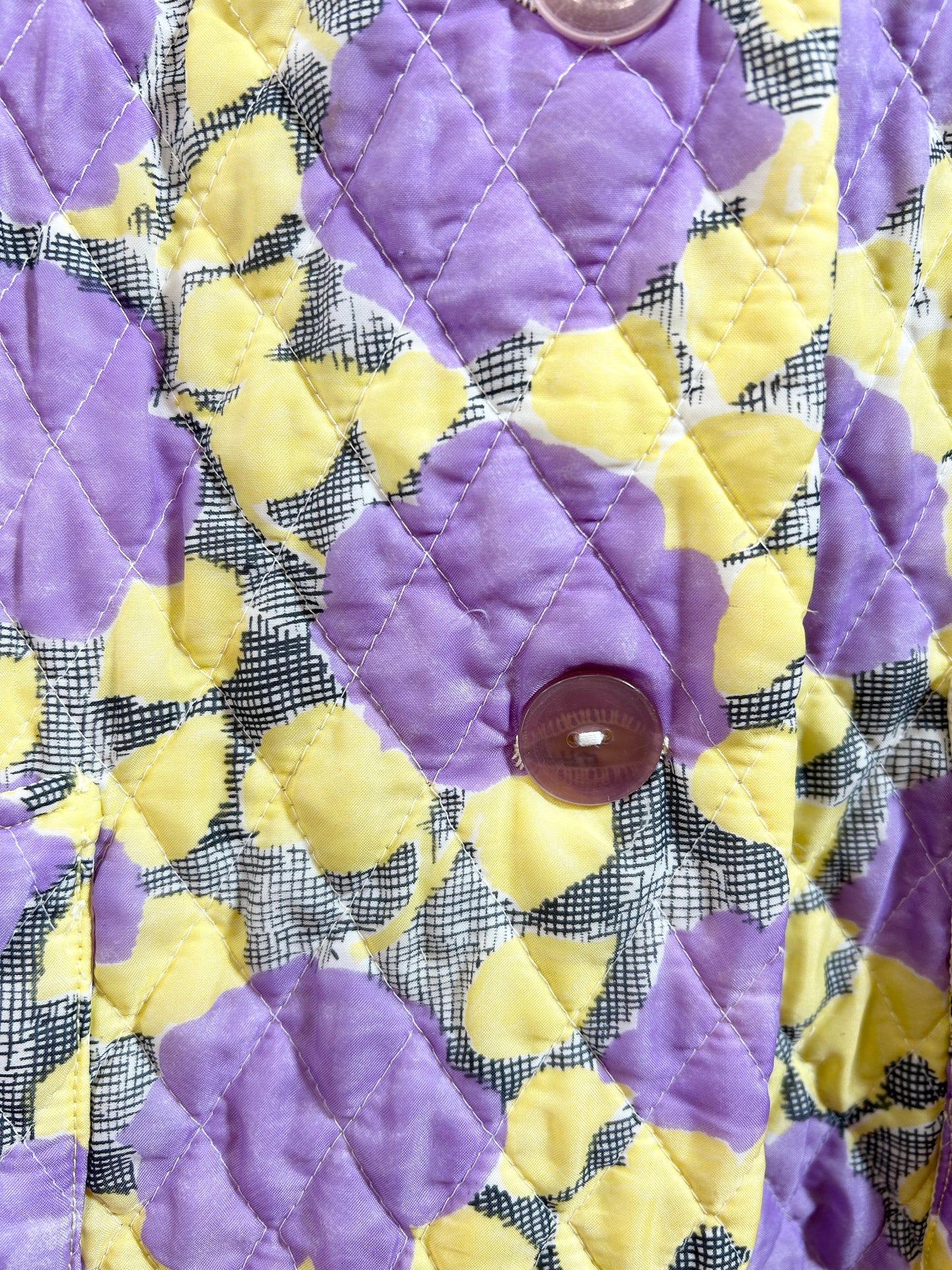 ’60s Vintage Quilting Gown [I30304]