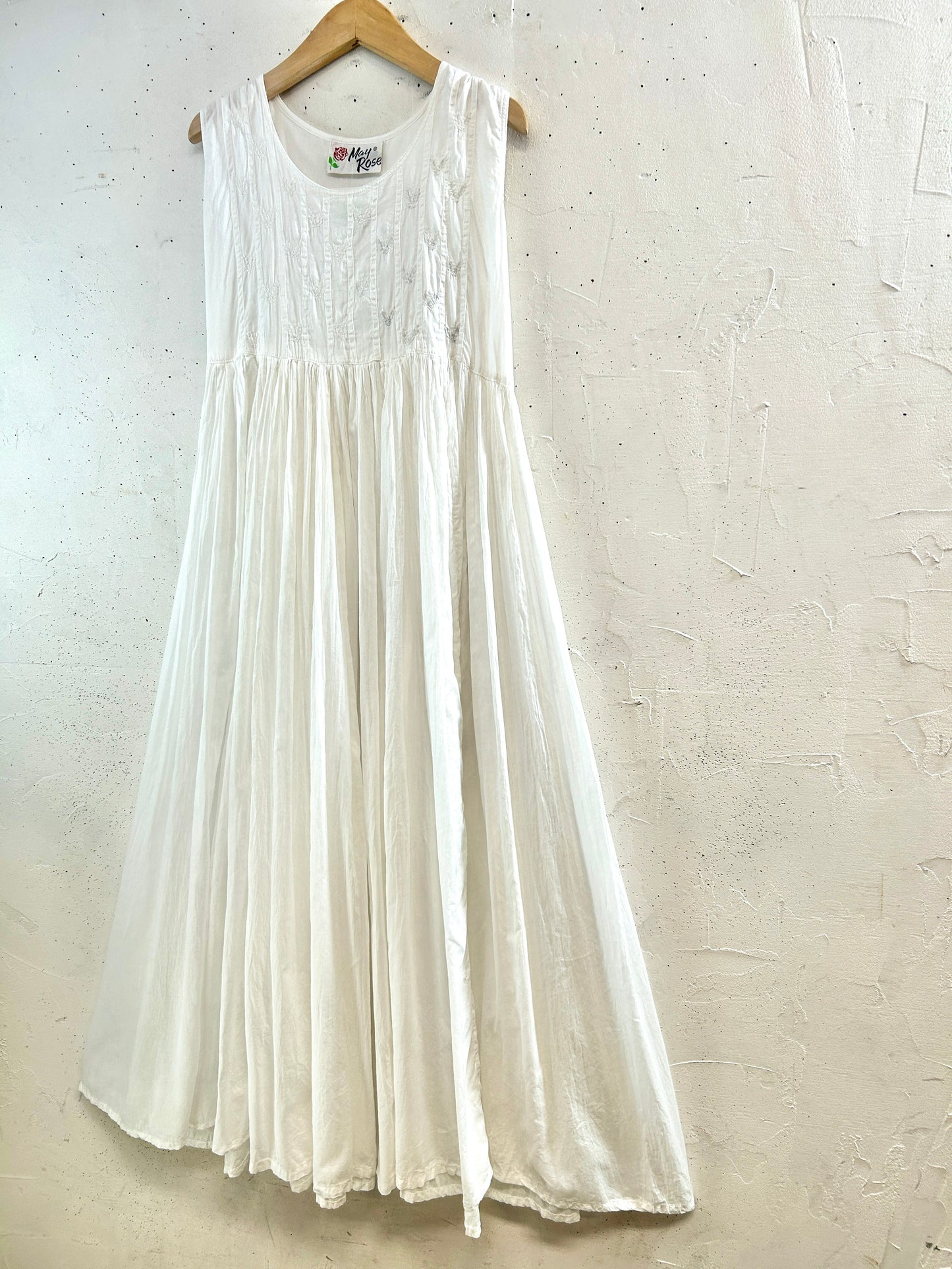 Vintage White Dress [D32218]