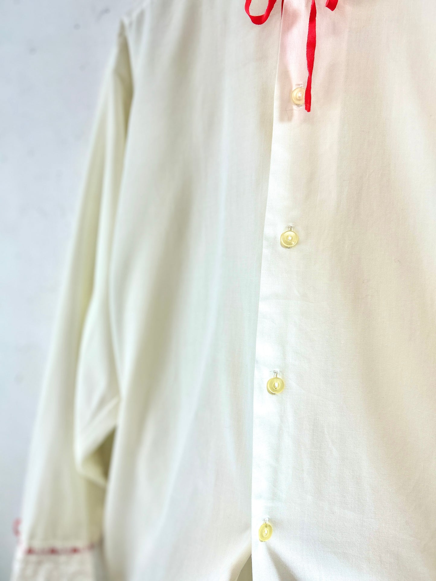 Vintage White Blouse  [K30846]