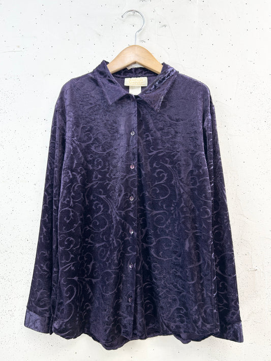 Vintage Velour Shirt [I33829]