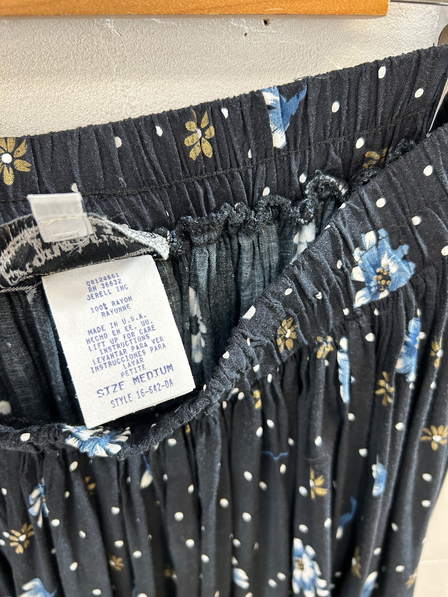 Vintage  Flower Skirt [H30884]