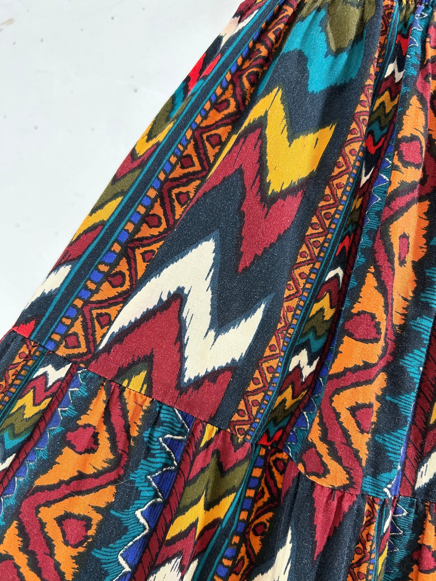 Vintage Tired Skirt MADE IN USA [L31129]