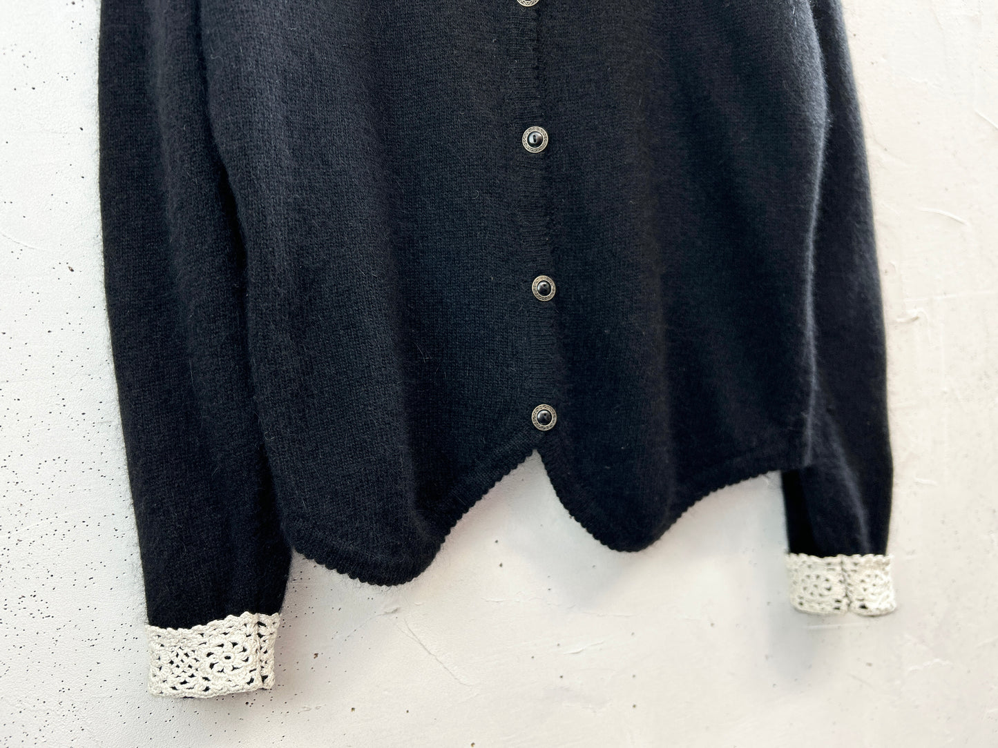 Vintage Knit Cardigan 〜Laura Ashley〜 [B31521]